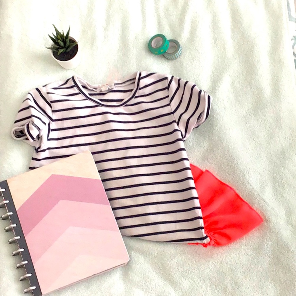 🌸Cute girls ruffle top 💕